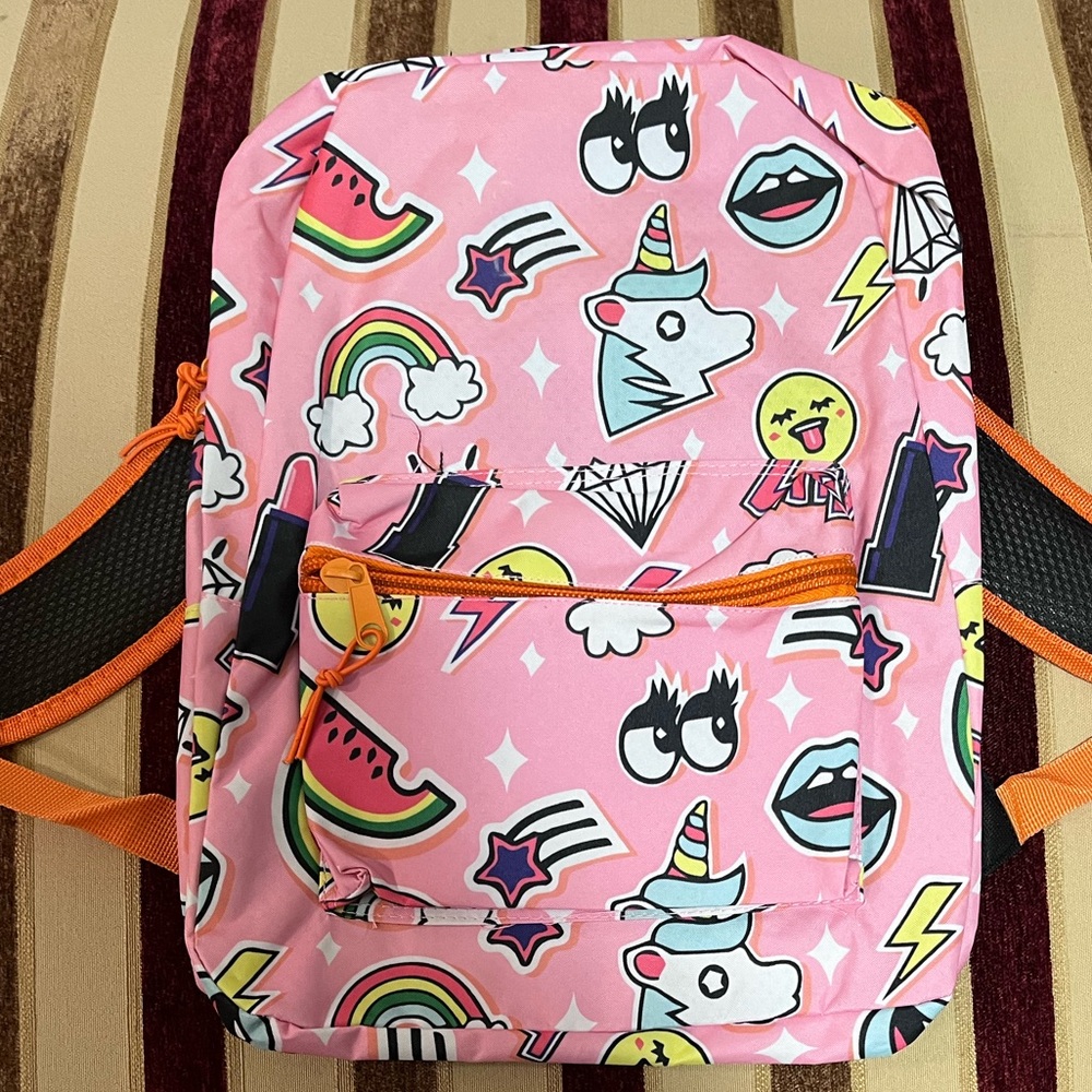 MODA WEST NWT ARTIC STAR UNICORN 🦄 WITH HEADPHONE PORT BACKPACK.